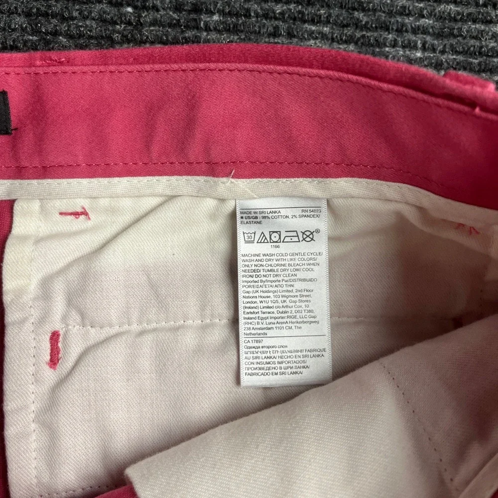 Banana Republic Aiden Shorts Mens 31 Pink Slim Fit 9